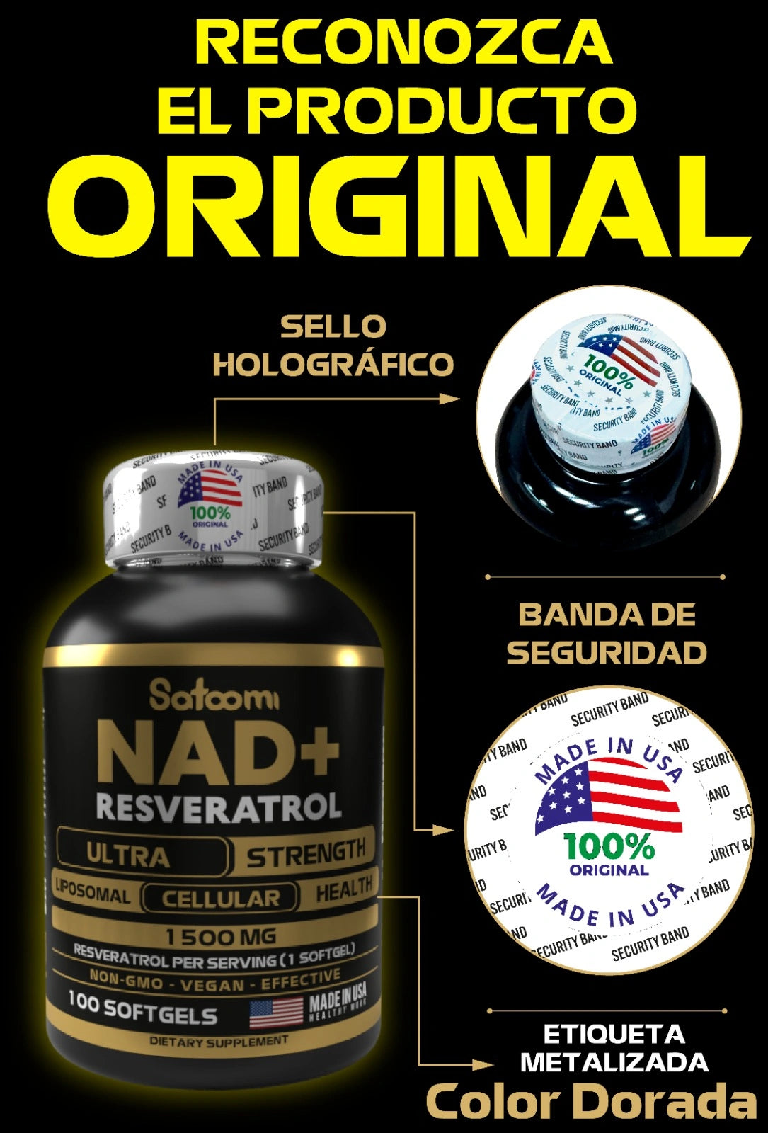 Restaura tua Juventud y Energía en Solo 7 Dias ”Con NAD+ & Resveratrol: El combo natural más poderoso para longevidad, enfoque mental y vitalidad total ¡Con Garantía o No Pagas!