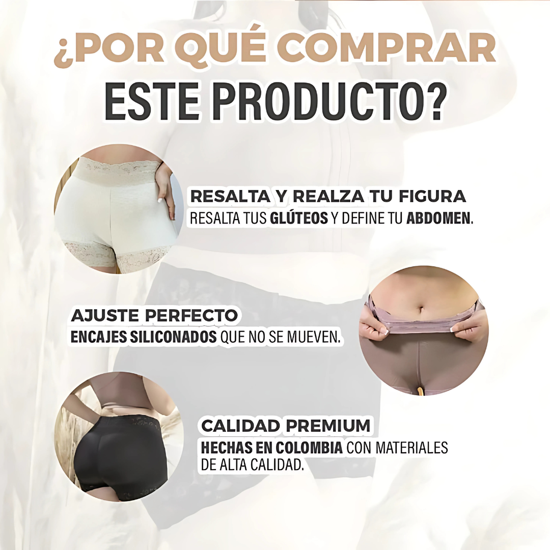 "Tu figura soñada en segundos: Levanta glúteos, moldea cintura y con entrega 100% segura ✅ Paga al recibir + Envío Gratis a toda Colombia."**
